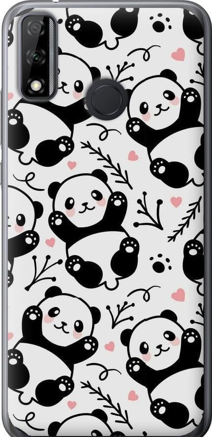 Чехол на Huawei P Smart 2020 Панды (4318u-2060-42517)