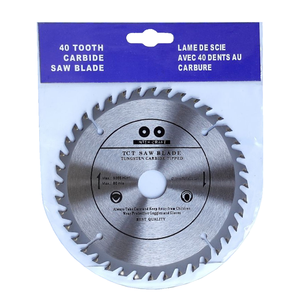 Диск пиляльний INTER - CRAFT 40T з напайками 150x22 мм (54312)