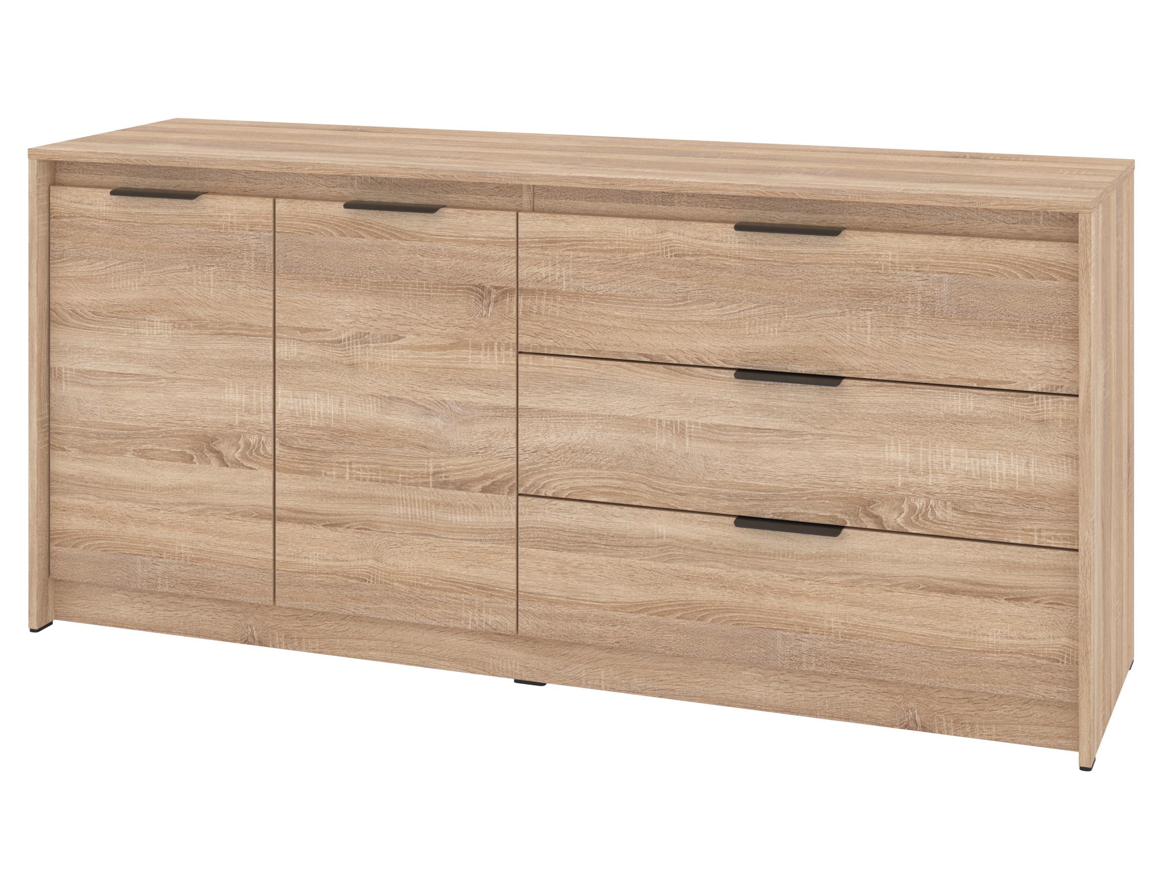 Комод с ящиками PEHOTIN К-2+3 ДСП 160х45,3х73,7 см Дуб сонома (PN-100417)