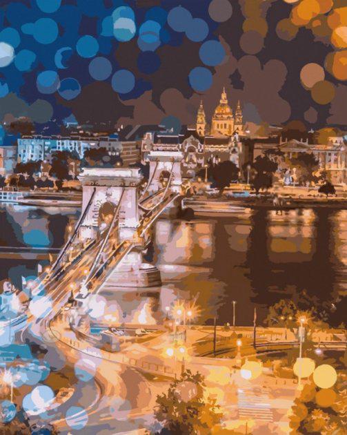 Картина по номерам Идейка Очарование ночного города 40x50 см (skl-КНО3541)