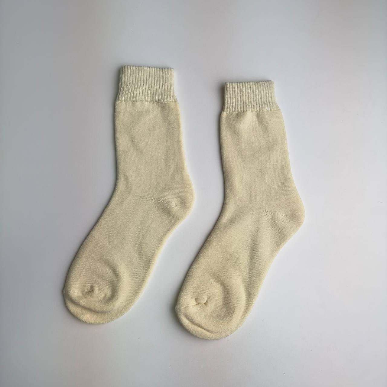 Носки мужские махровые зимние GM Textile высокие р. 41-46 Молочный (gm-socks-1-vanilla)