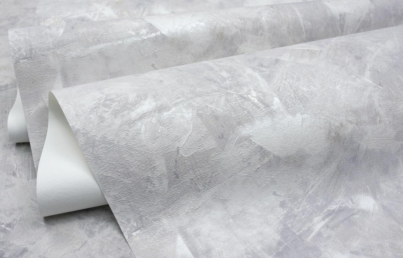 Обои флизелиновые SINTRA Malta 532805 декор винил горячего тиснения 1,06х10,05 м Серый