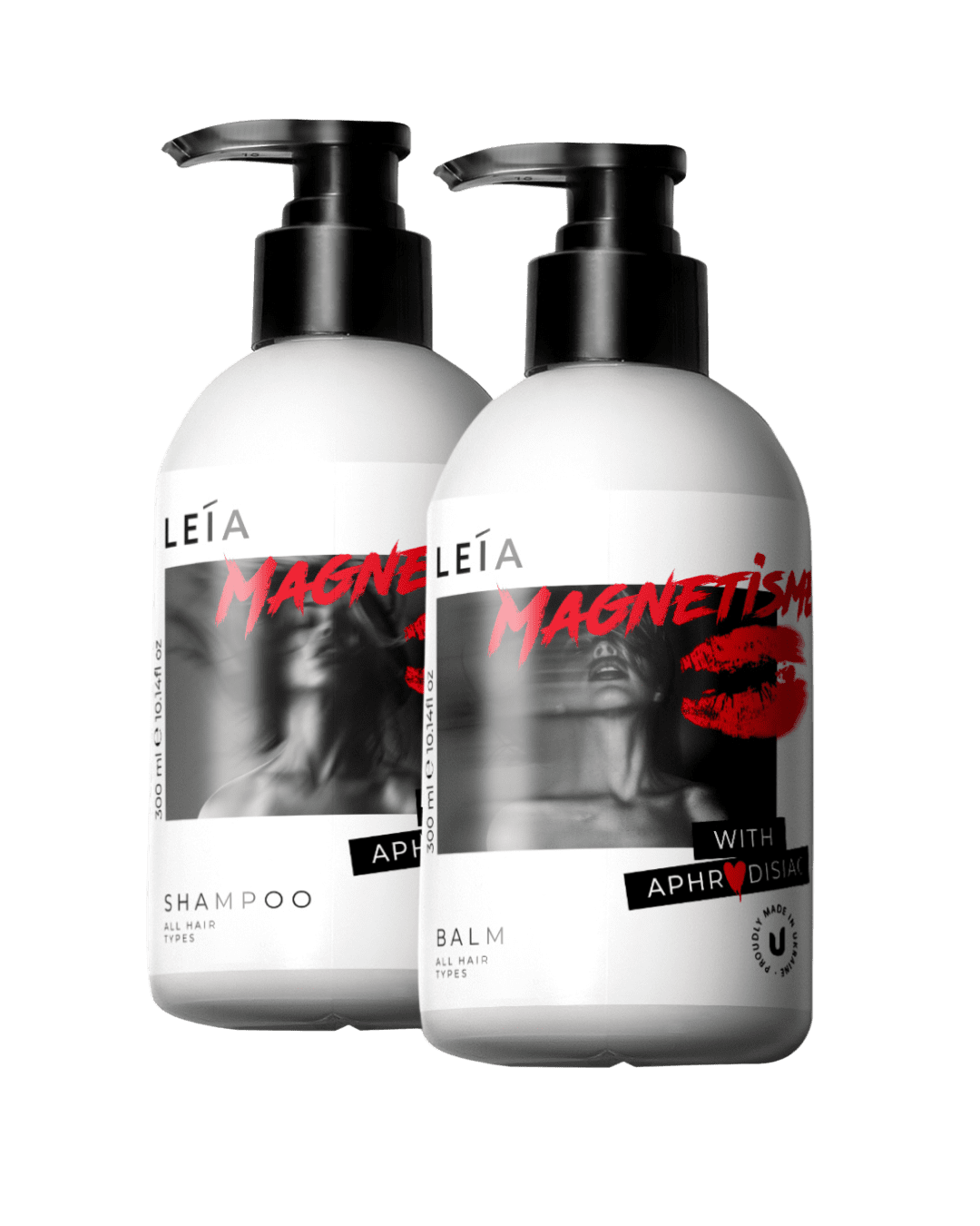 Набір догляду за волоссям Leia SET 1 шампунь 300 мл/кондиціонер300 мл