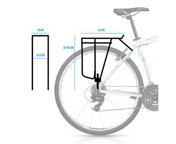 Багажник ONRIDE Trunk 26-29" для дискових гальм Чорний (69315120023) - фото 2 Багажник ONRIDE Trunk 26-29" для дискових гальм Чорний (69315120023) - фото 2
