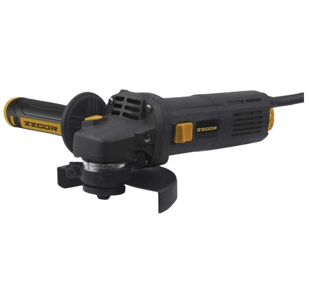 Болгарка профессиональная Zegor GCS125-1010S сетевая с регулятором оборотов 1400 Вт Болгарка профессиональная Zegor GCS125-1010S сетевая с регулятором оборотов 1400 Вт