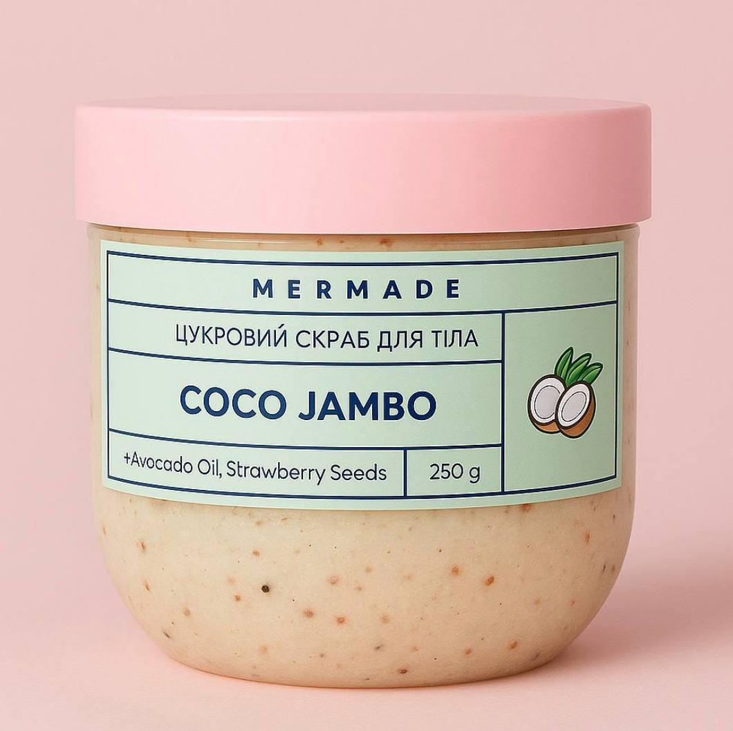 Скраб для тела сахарный Mermade Coco Jambo 250 г (м00171)