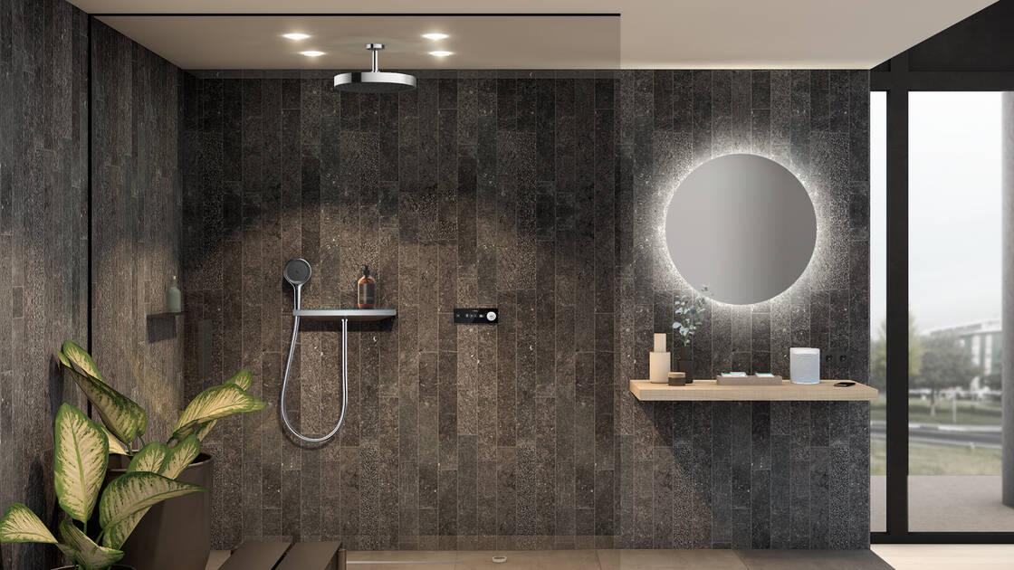 Лейка для верхнего душа Hansgrohe Rainfinity 26231000 360 мм Хром (141847) - фото 5