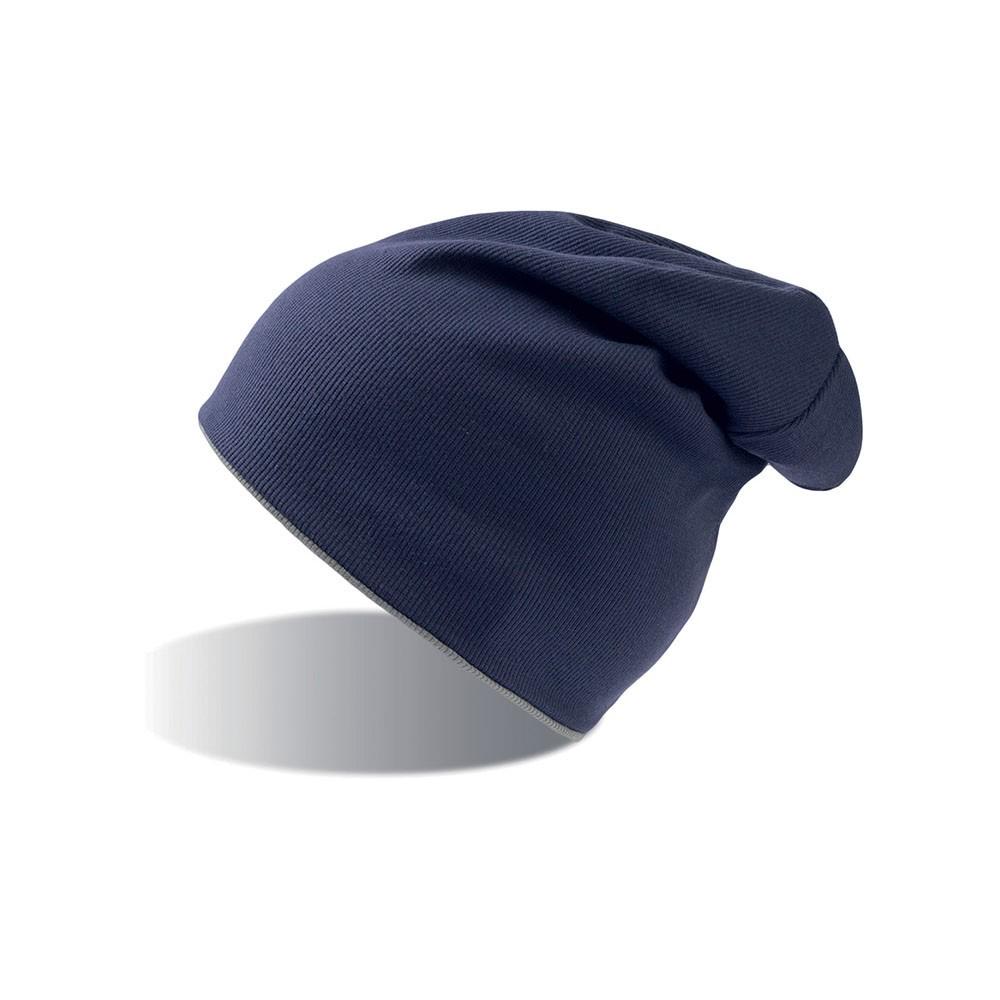 Шапка двостороння Atlantis Extreme Темно-синій/Сірий