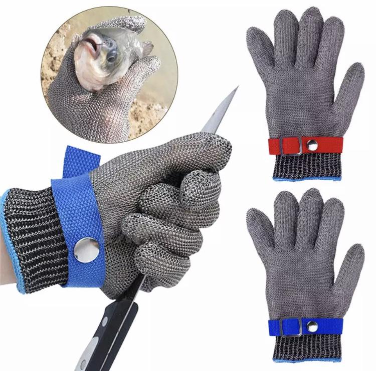 Перчатка кольчужная Anticut glove с нержавеющей стали - фото 4 Перчатка кольчужная Anticut glove с нержавеющей стали - фото 4