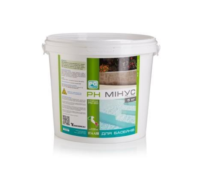 PH мінус в гранулах для басейну Barchemicals 5 кг (1081132087)
