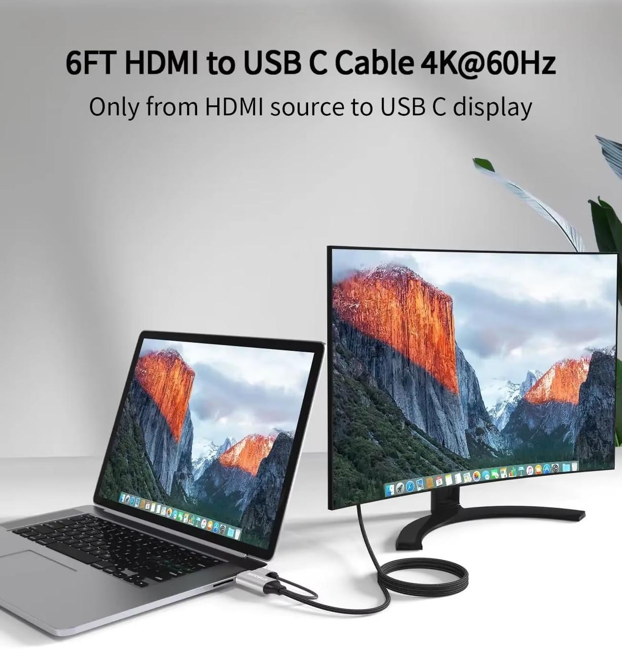 Кабель HDMI-USB-C 4K60 Hz без драйверов 2 м (000048416) - фото 10 Кабель HDMI-USB-C 4K60 Hz без драйверов 2 м (000048416) - фото 10