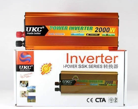 Перетворювач автомобільної напруги AC/DC SSK 2000 W 12 V (52652666256) - фото 2