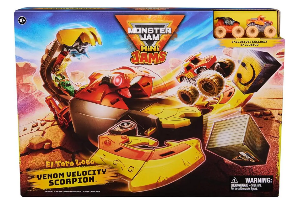 Ігровий трек Жало скорпіона 187 El Toro Loco Venom Velocity Scorpion Monster Jam 6069752