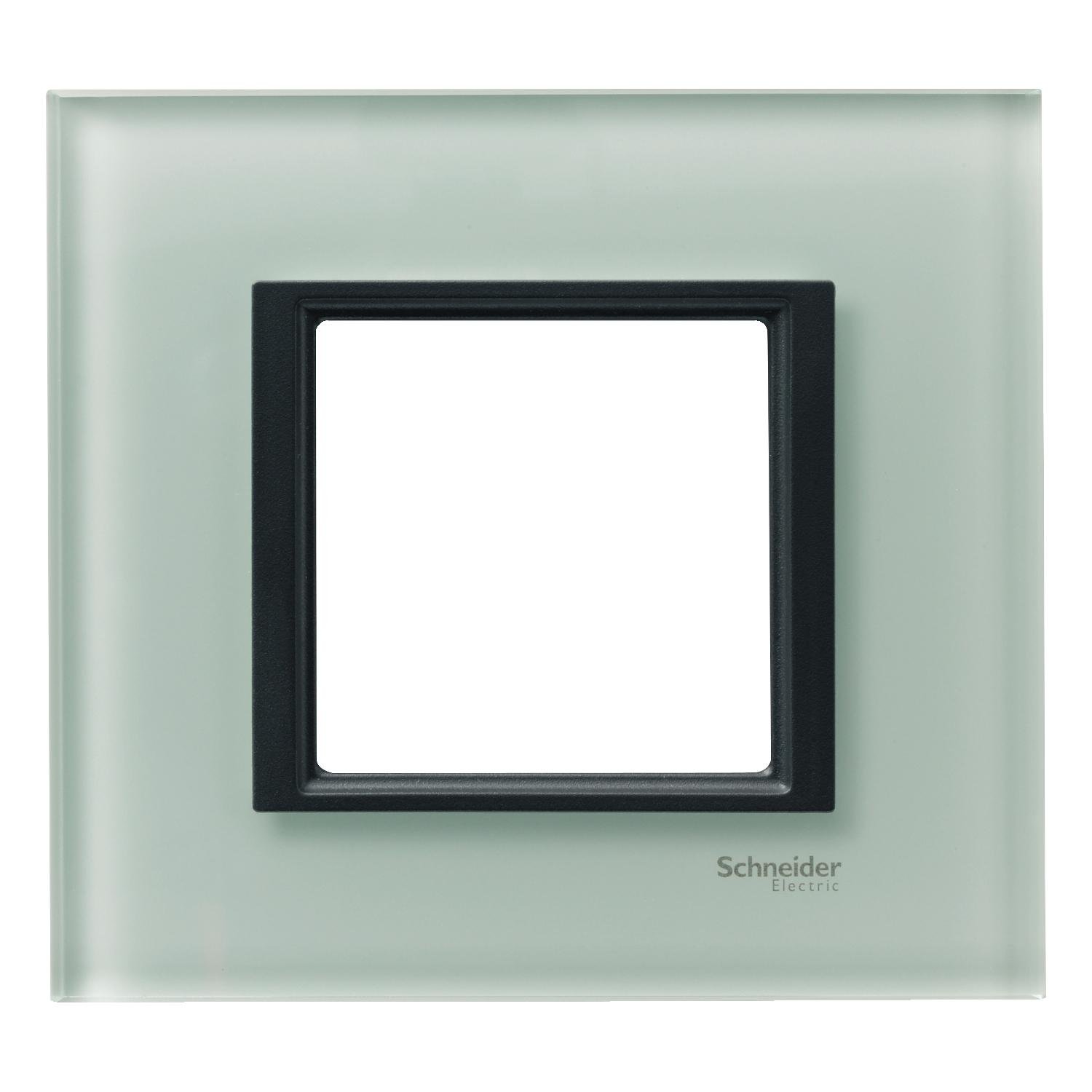 Рамка Schneider Electric Unica Glass одноместная матовое стекло (MMGU68.002.7C3) Рамка Schneider Electric Unica Glass одноместная матовое стекло (MMGU68.002.7C3)