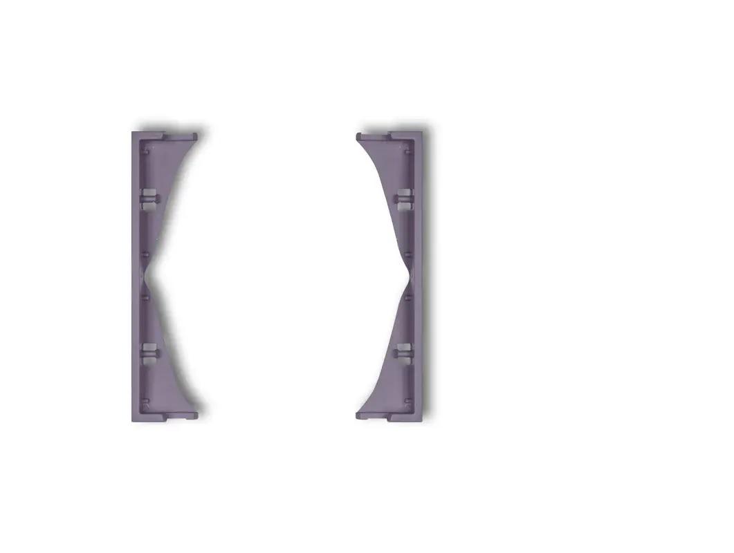 Рамка промежуточная Karlik Mini для розетки выключателя Фиолетовый (50MRP-2)