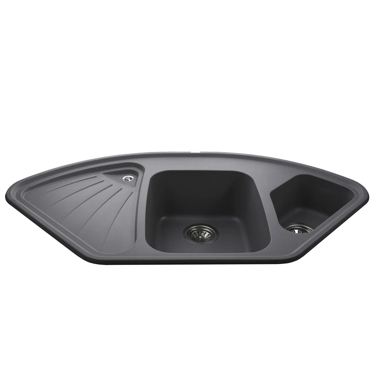 Мойка гранитная Globus Lux AVERNO А0003 1060x575 мм Серый металлик (04000034) - фото 6