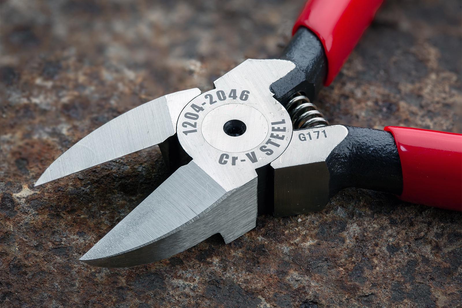 Кусачки-бокорезы Tajima Premium CrV для пластика плоские губки 125 мм (1204-2046) - фото 9