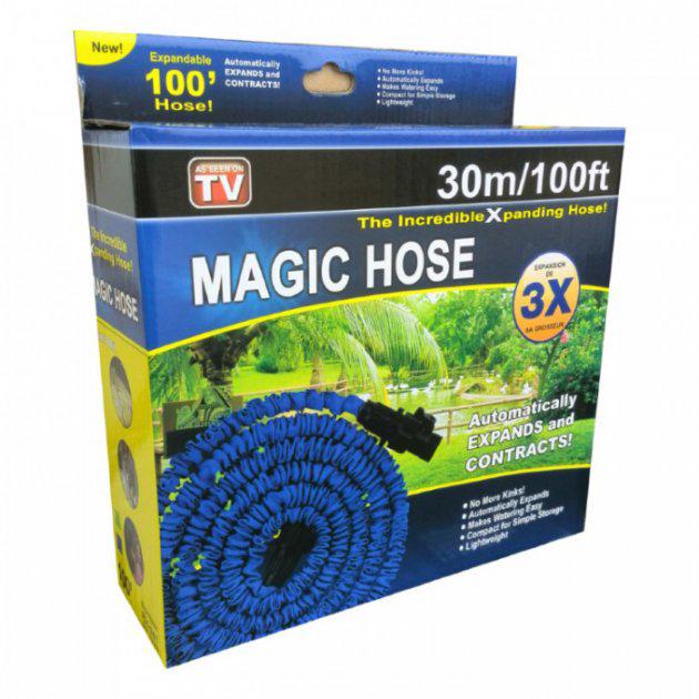 Шланг садовый Magic Xhose растягивающийся 30 м (jm30) - фото 8 Шланг садовый Magic Xhose растягивающийся 30 м (jm30) - фото 8