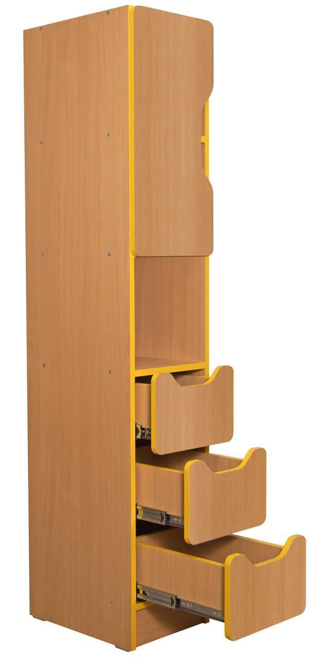 Детская стенка МАКСИ-МЕбель Арлекино Модуль А5 1 категория Бук (9479)