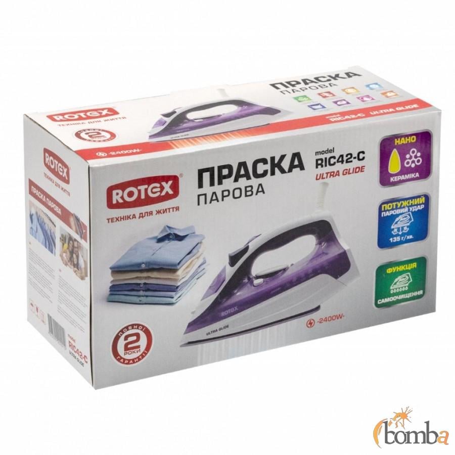 Паровый утюг Ultra Glide Rotex RIC42-C Ultra Glide - фото 2