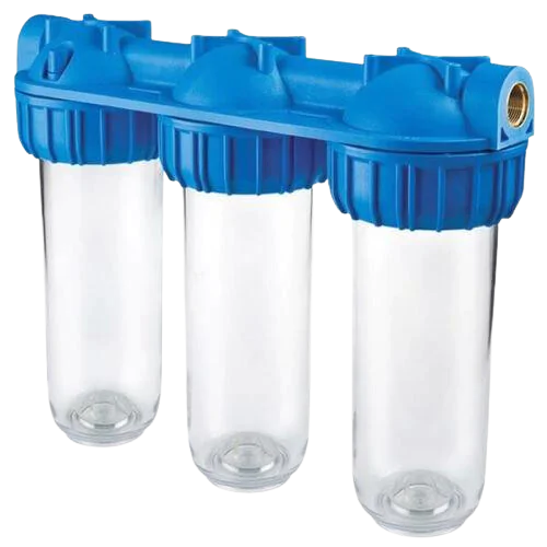 Фильтр-колба Atlas Filtri TRIPLEX PLUS 3P 3/4" латунь 10" AFO SX TS 45°C 8 bar