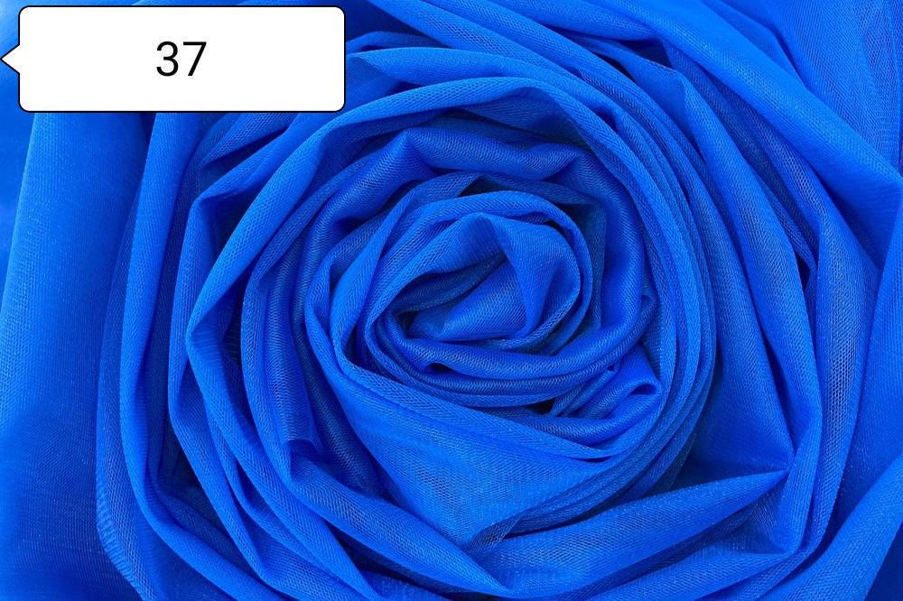 Ткань евросетка №37 Электрик синий (1732264419)