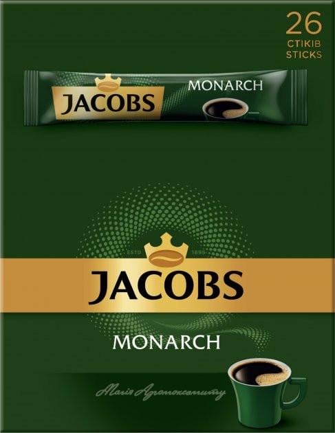 Кофе Jacob's Monarch 26 стик 1,8 г