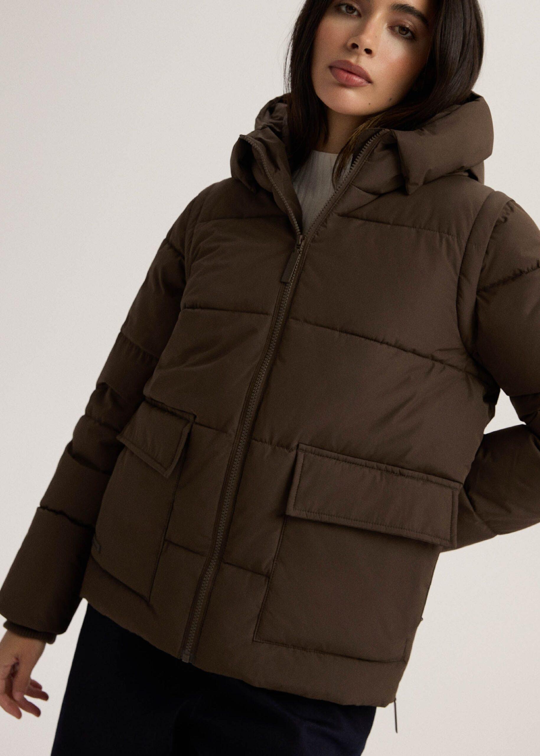 Куртка-жилет женская Diverse MOYRUNA 255 L Коричневый (5905384186768)