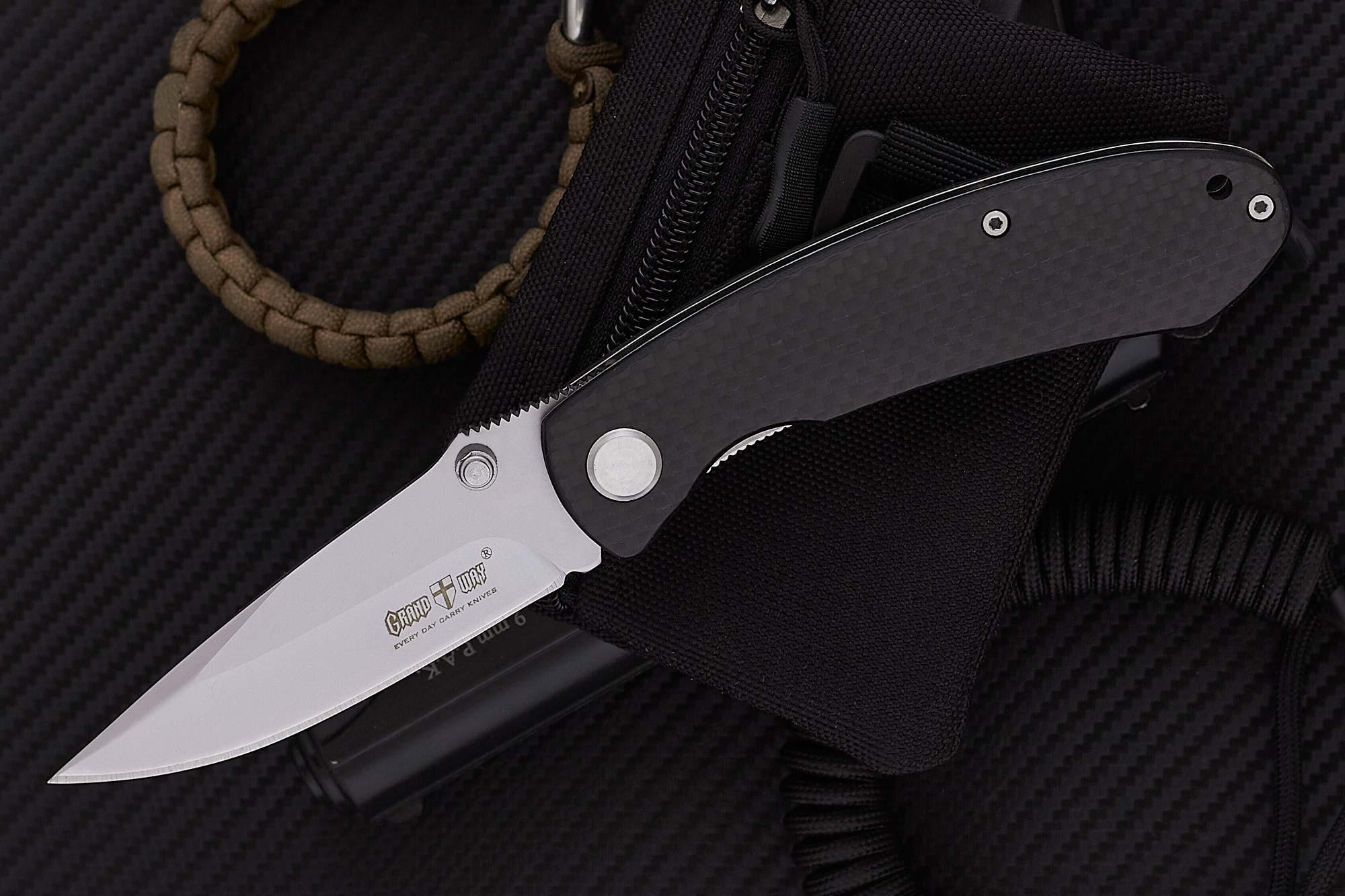 Нож охотничий карманный складной Grand Way 89 мм (01984) - фото 3