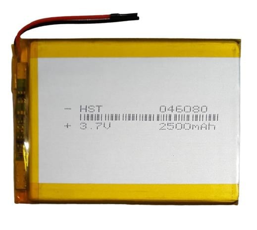 Аккумуляторная батарея HST 046080 3,7 V Li-ion 2500 mAh (000020557)