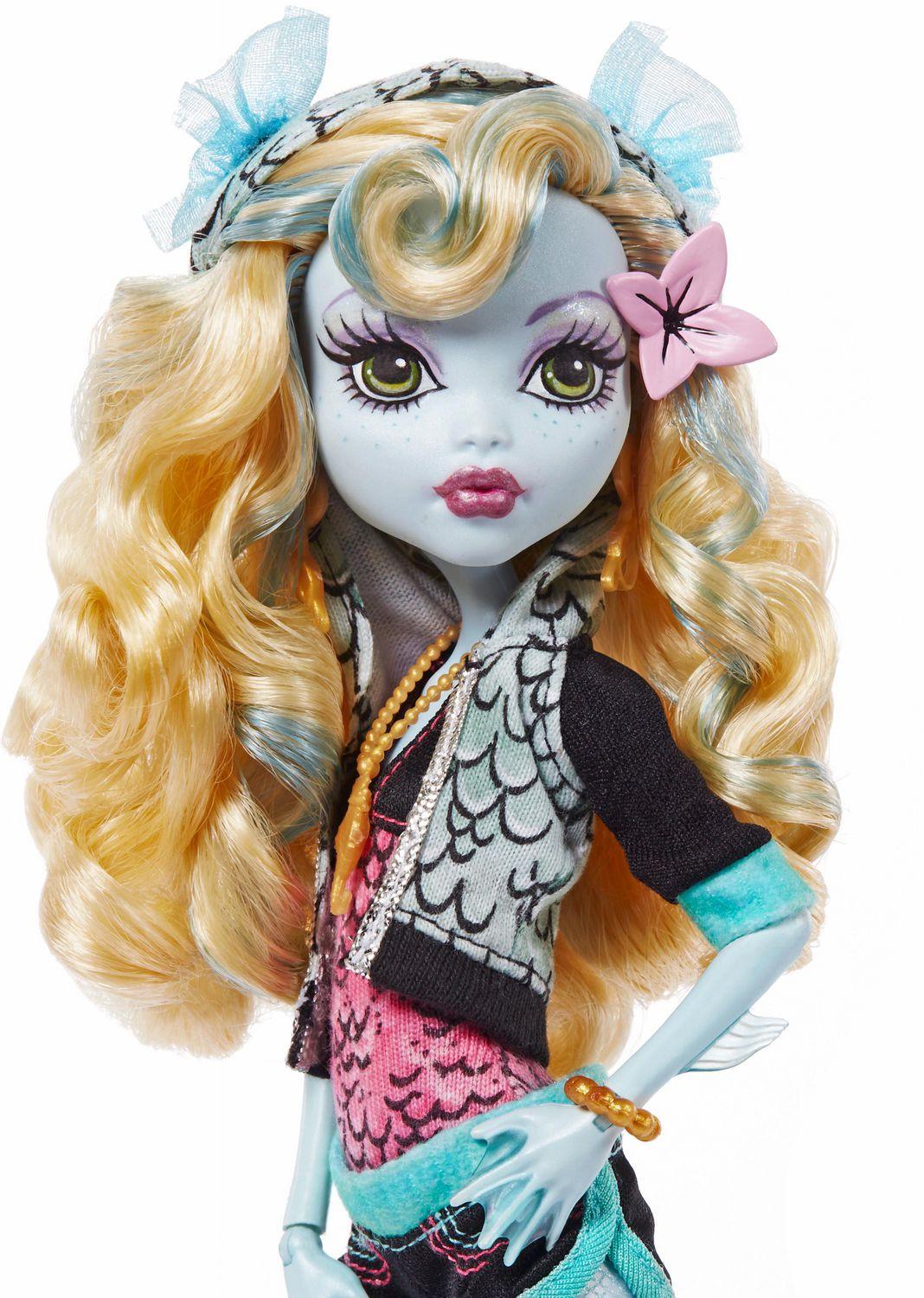 Кукла Monster High Lagoona Blue Boo-Riginal Creeproduction doll - фото 3