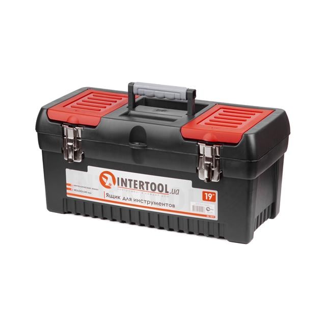 Ящик для инструментов с металлическими замками 19" 483х242х240 мм