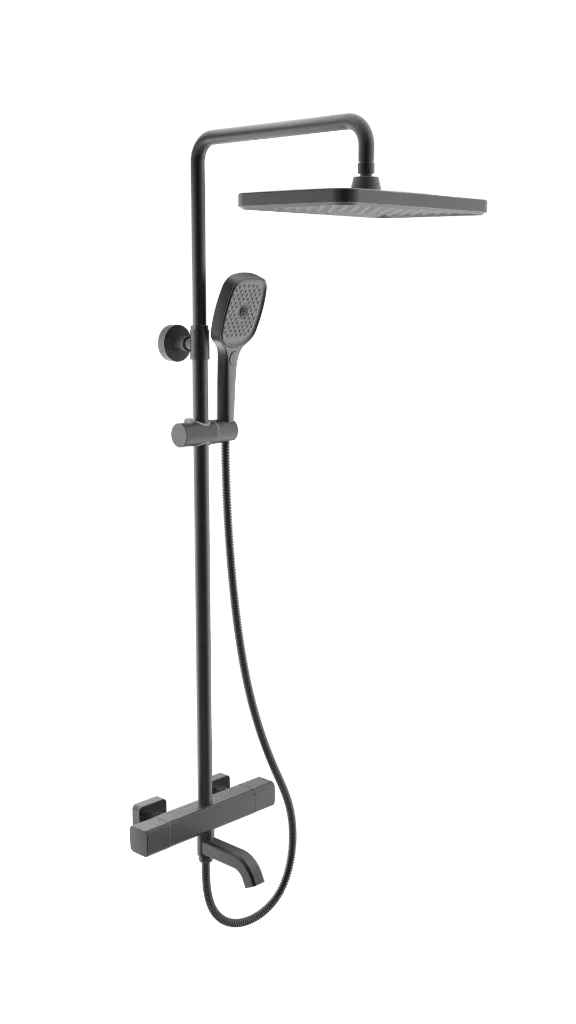 Душевая система с термостатом Gappo G24791 6 Черный (1042573)