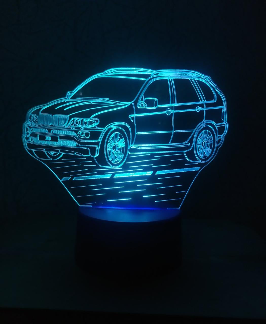 3d-ночник BMW Х5 несколько подсветок/батарейка/сеть 220V (1995772378)