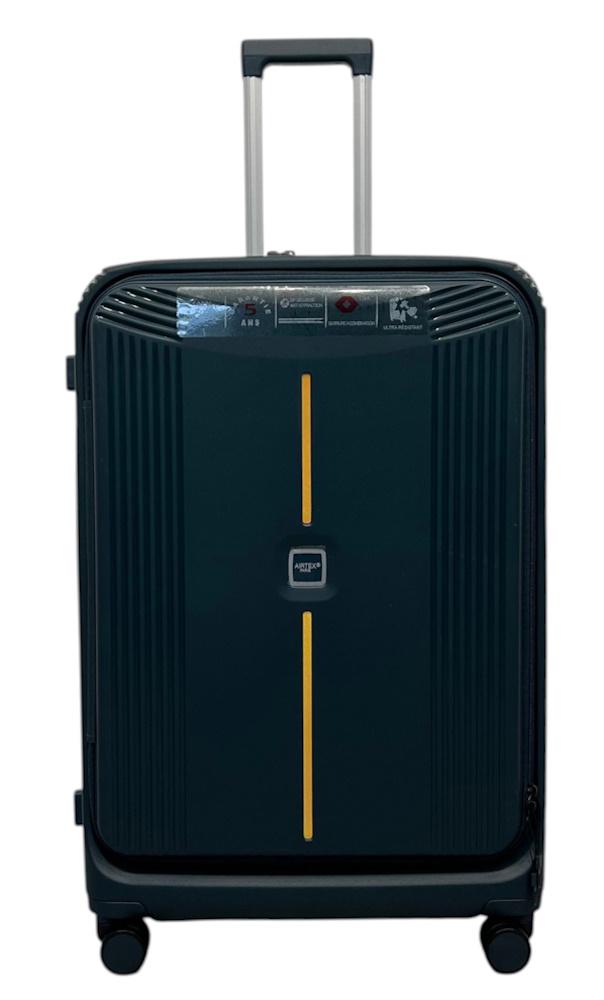 Валіза велика Airtex 647 поліпропілен L Темно-зелений - фото 6 Валіза велика Airtex 647 поліпропілен L Темно-зелений - фото 6