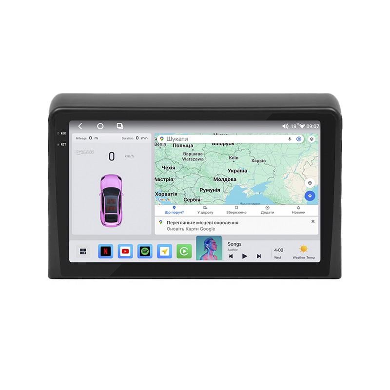 Автомагнитола штатная Lesko 4G/CarPlay/QLED/360°/GPS/Wi-Fi для Hyundai Sonata VII LF Рестайлинг 2017-2019 4/64Gb 9" (2352207355)