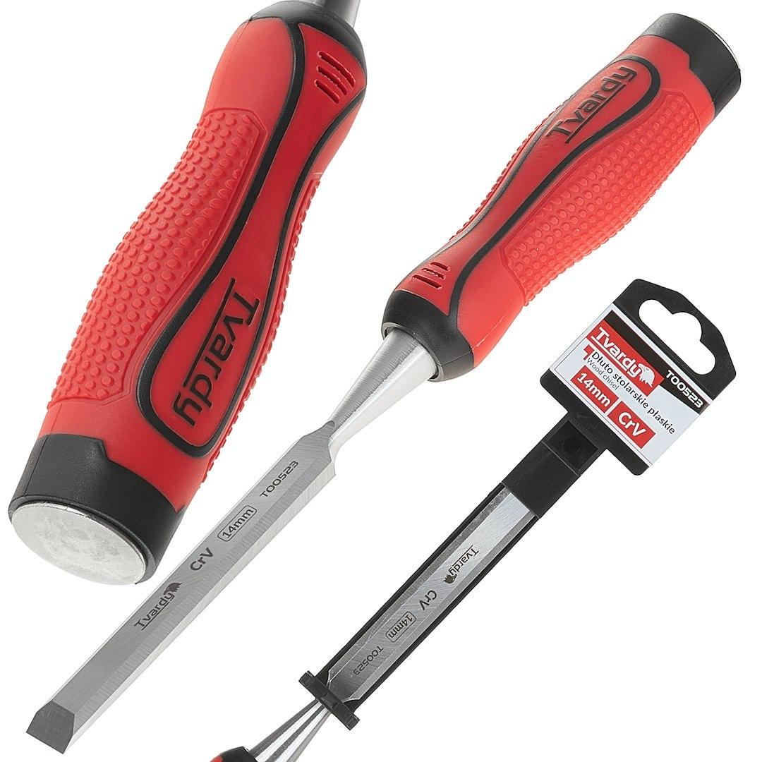 Стамеска ударна Tvardy з хромо-ванадієвої сталі CrV 14 мм (T00523) - фото 2 Стамеска ударна Tvardy з хромо-ванадієвої сталі CrV 14 мм (T00523) - фото 2