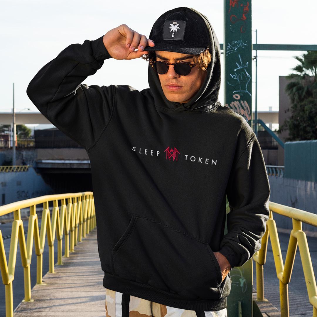 Худи флисовый унисекс Sleep Token Red Rocks Amphitheatre 2XL Черный (00000004439)