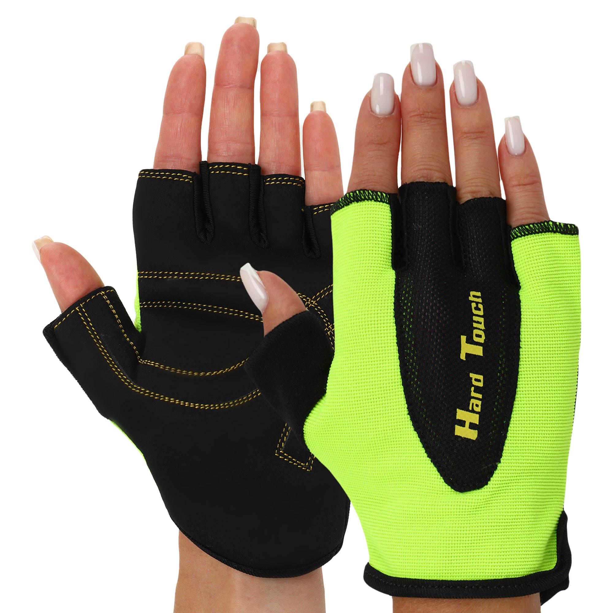 Перчатки для тренировок и фитнеса Hard Touch BC-8092 XL Салатовый