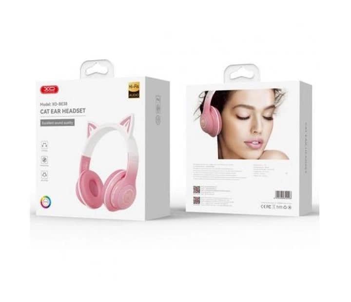 Наушники с микрофоном Xo BE38 Pink - фото 3 Наушники с микрофоном Xo BE38 Pink - фото 3