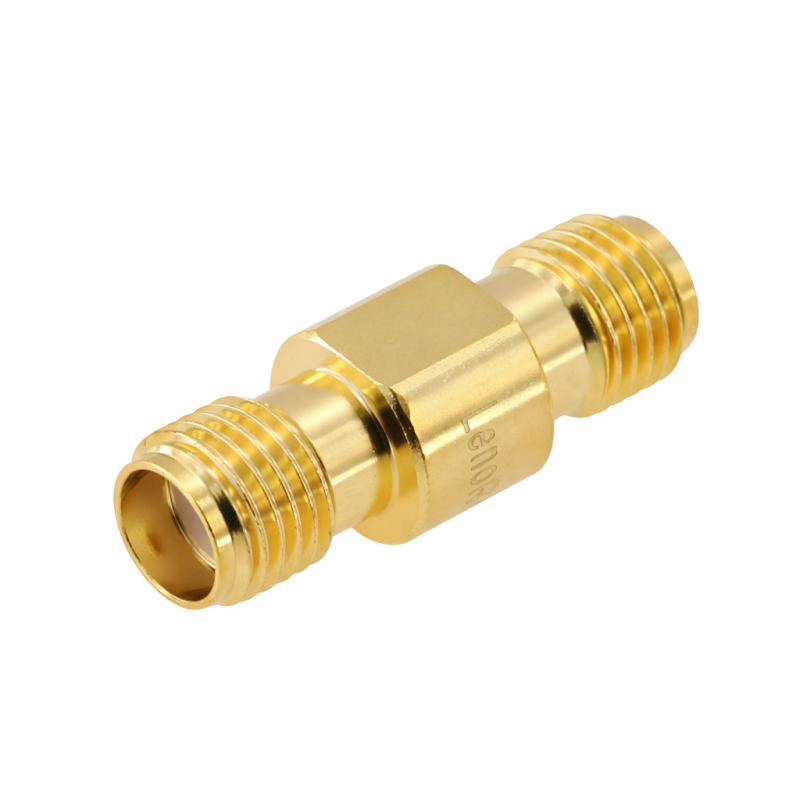 Коаксиальный переходник монолитный SMA Female-SMA Female Leno RF для антенного оборудования (000050068)