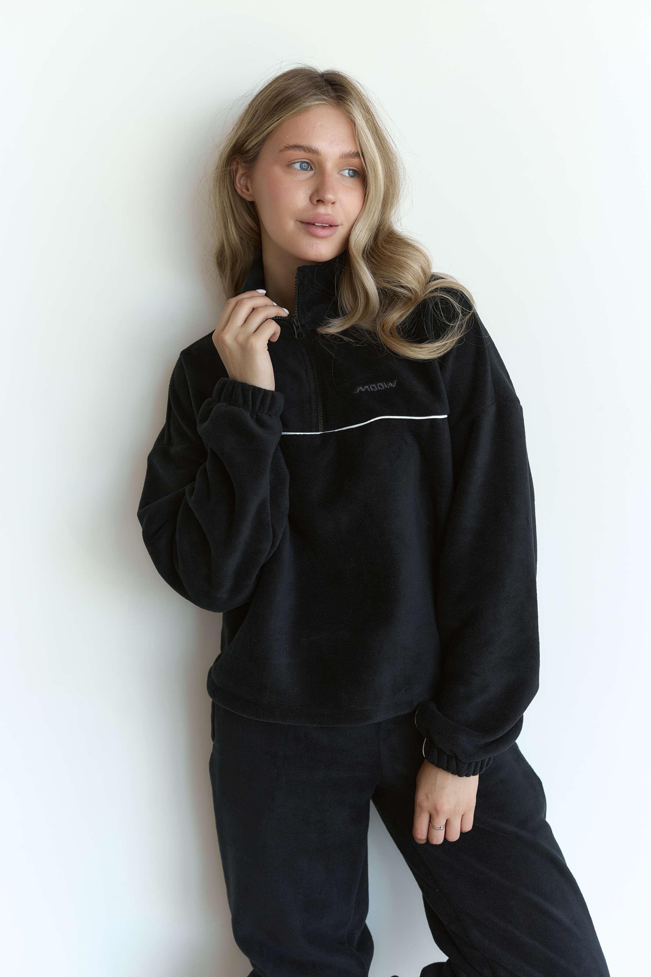 Костюм флісовий FLOW S/M Чорний (10101SM) - фото 3