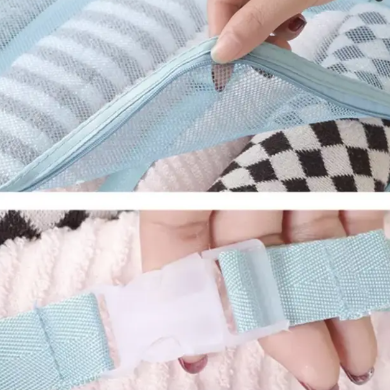 Набір дорожніх органайзерів 8в1 з нейлону Бірюзовий (КДО-40-37) - фото 10