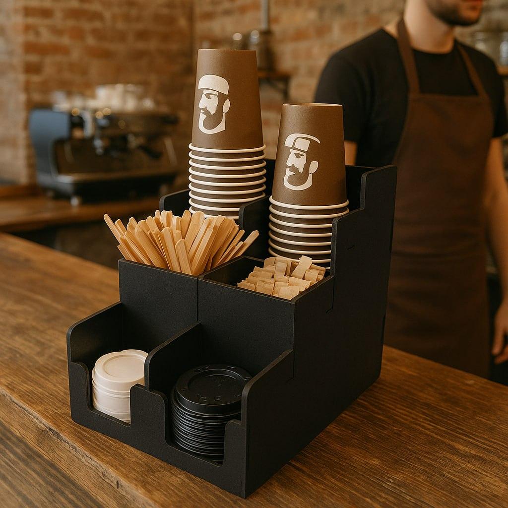 Барний органайзер Luxyart 1020 ДВП 27,5х18х26,5 см (DN-200)