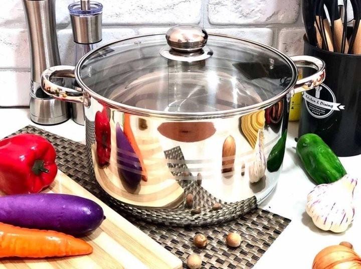 Каструля Edenberg 10,2 л (EB-3019) - фото 4 Каструля Edenberg 10,2 л (EB-3019) - фото 4