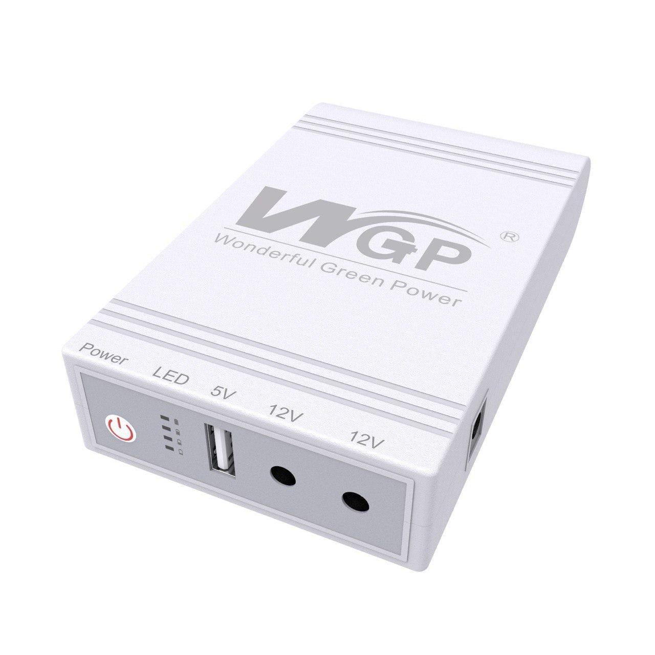 Источник бесперебойного питания для роутера Mini DC UPS WGP103-5912 38,48 wH 10400 mAh Белый (1010658-White) Источник бесперебойного питания для роутера Mini DC UPS WGP103-5912 38,48 wH 10400 mAh Белый (1010658-White)
