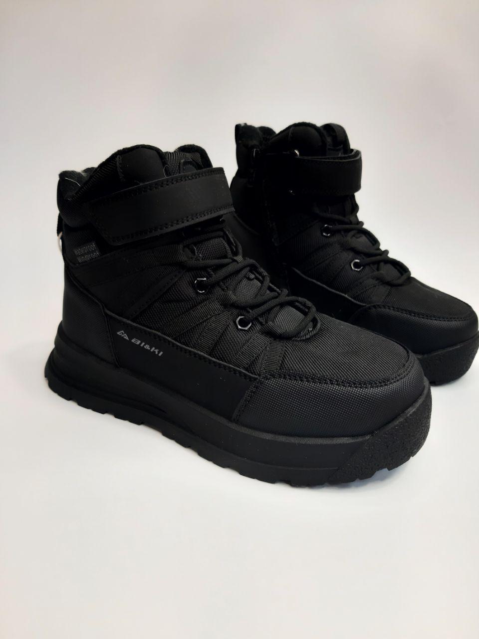 Ботинки зимние Bi&Ki р. 38 23,7 см Черный (01428 А)