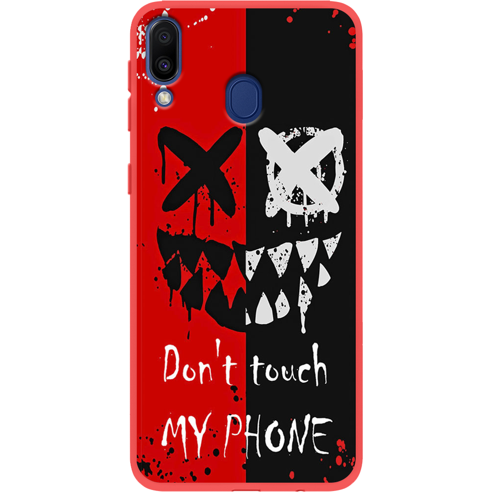 Чехол Boxface Samsung M205 Galaxy M20 Bad Smile Красный силикон (36205-up2468-43047)