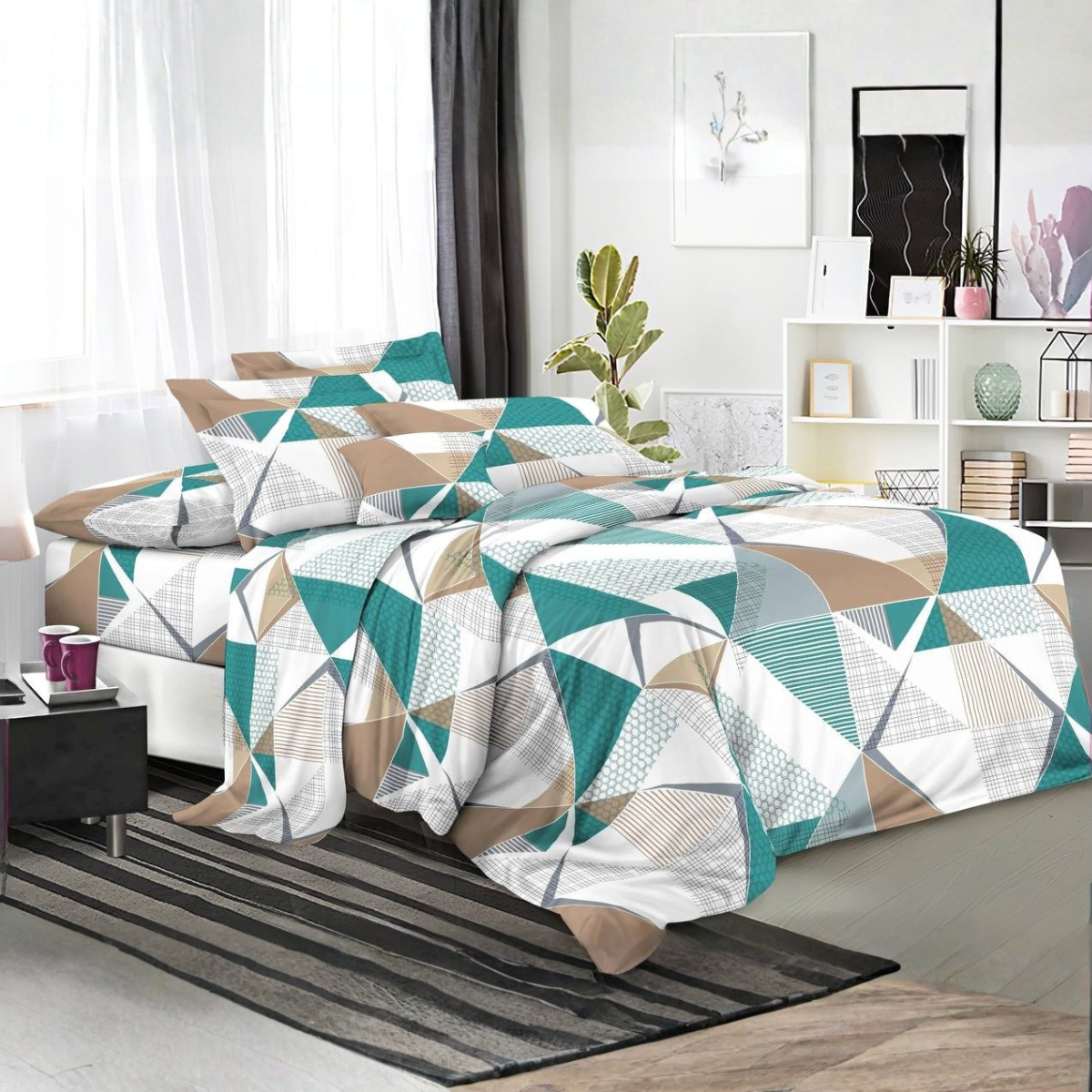 Комплект постельного белья Vital Textile евро 200х220 см (BPє-315-70 Е) Комплект постельного белья Vital Textile евро 200х220 см (BPє-315-70 Е)
