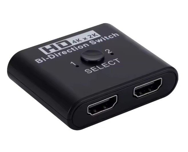 Свіч KVM HDMI to 2x HDMI Bi-Direction Switch 4K 60Hz 3840х2160 Black (bb6ecee4) Свіч KVM HDMI to 2x HDMI Bi-Direction Switch 4K 60Hz 3840х2160 Black (bb6ecee4)